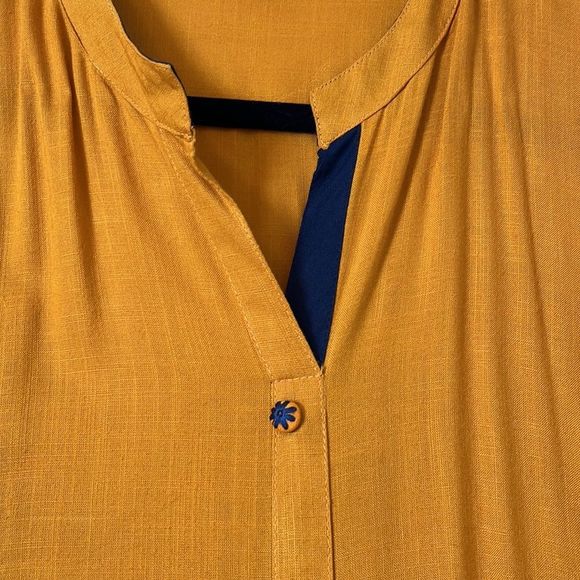 Yellow Kurtha. NWOT. - Picture 8 of 8